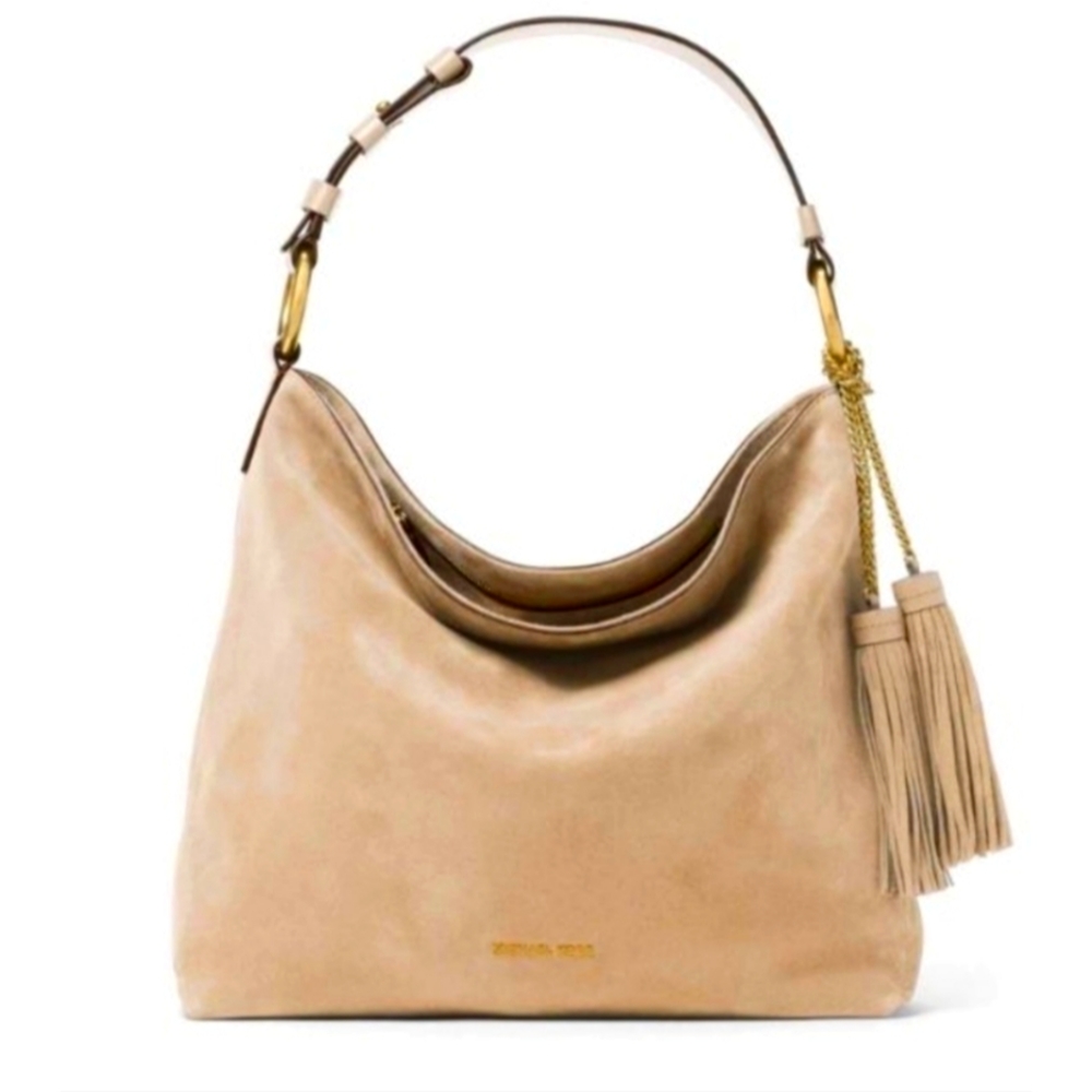 Michael Kors Suede Shoulder Bag
